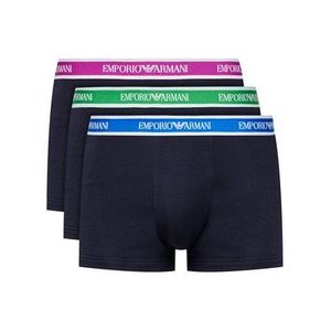 Emporio Armani Underwear Súprava 3 párov boxeriek 111357 1P717 70435 Tmavomodrá vyobraziť
