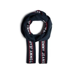 Tommy Jeans Šál Tjw Logo Tape Scarf AW0AW08991 Tmavomodrá vyobraziť