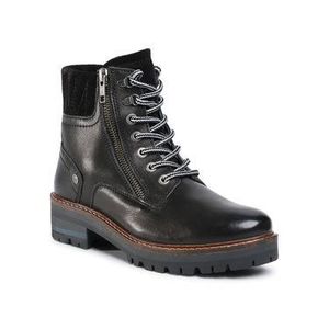 Wrangler Členková obuv Denver Zip Leather WL02543A Čierna vyobraziť