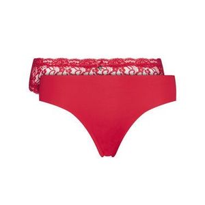 Guess Súprava 2 kusov brazílskych nohavičiek O0BG00 PZ012 Červená vyobraziť