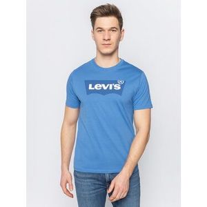 Levi's® Tričko Housemark Graphic Tee 22489-0275 Modrá Regular Fit vyobraziť