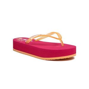 Tommy Jeans Žabky Pop Color Mid Beach Sandal EN0EN00853 Oranžová vyobraziť