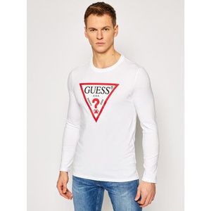 Guess S dlhými rukávmi M1RI31 I3Z11 Biela Slim Fit vyobraziť