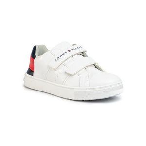 Tommy Hilfiger Sneakersy Low Cut Velcro Sneaker T3B4-30719-0193 S Biela vyobraziť