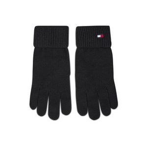 Tommy Hilfiger Dámske rukavice Essential Knit Gloves AW0AW09027 Čierna vyobraziť
