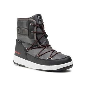 Moon Boot Snehule Boot Jr Boy Mid Wp 2 34052500002 D Sivá vyobraziť