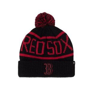 47 Brand Čiapka Mlb Boston Red Sox Calgary' 47 Cuff Knit B-CGLY02ACEXH-BKA Čierna vyobraziť