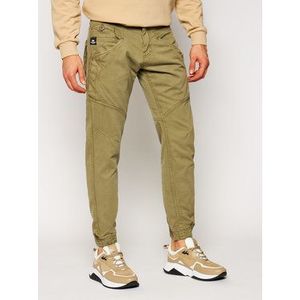 Alpha Industries Jogger nohavice Major 128201 Zelená Slim Fit vyobraziť