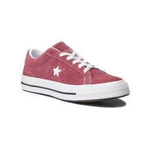 Converse Tenisky One Star Ox 158370C Bordová vyobraziť