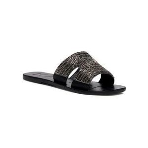 Manebi Šľapky Leather Sandals S 4.0 Y0 Strieborná vyobraziť