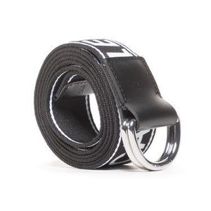 Calvin Klein Jeans Pánsky opasok Double D Ring Tape 40mm K50K506423 Čierna vyobraziť