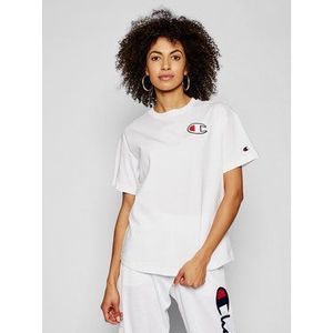 Champion Tričko C Patch 112651 Biela Oversize vyobraziť