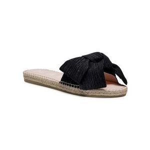 Manebi Espadrilky Sandals With Bow G 0.1 J0 Čierna vyobraziť