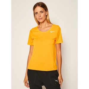 Nike Funkčné tričko City Sleek CJ9444 Oranžová Standard Fit vyobraziť