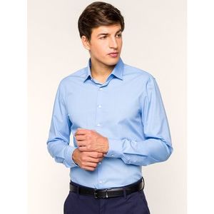 Calvin Klein Košeľa K10K103025455 Modrá Slim Fit vyobraziť