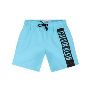 Calvin Klein Swimwear Plavecké šortky Medium Drawstring B70B700225 Modrá Regular Fit vyobraziť