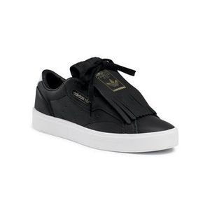 adidas Topánky Sleek W FY5056 Čierna vyobraziť
