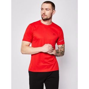 Salomon Funkčné tričko Agile Ss Tee LC1284600 Červená Regular Fit vyobraziť