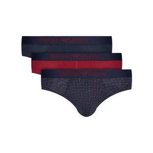 Emporio Armani Underwear Súprava 3 párov slipov 111624 0A722 19875 Tmavomodrá vyobraziť