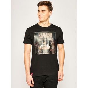 Alpha Industries Tričko VIKING Superstar T 126551 Čierna Regular Fit vyobraziť