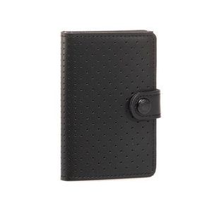 Secrid Malá pánska peňaženka Miniwallet Perforated MPF Čierna vyobraziť