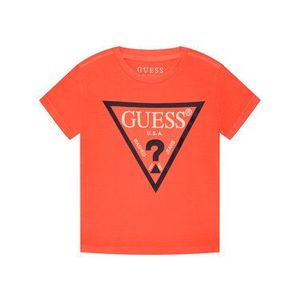 Guess Tričko Logo Tee H02I00 K5M20 Oranžová Regular Fit vyobraziť