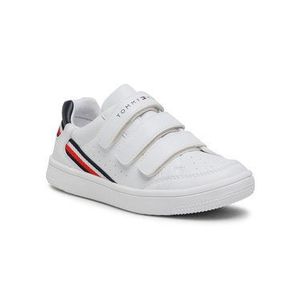 Tommy Hilfiger Sneakersy Low Cut Velcro Sneaker T3B4-31084-0621 M Biela vyobraziť