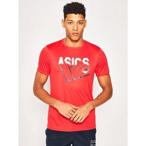 Asics Funkčné tričko Practice M Gpx Tee 2041A090 Červená Regular Fit vyobraziť