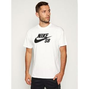 Nike Tričko SB Logo Skate CV7539 Biela Loose Fit vyobraziť