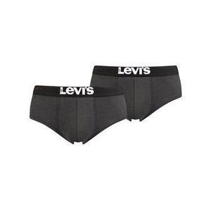 Levi's® Súprava 2 kusov slipov Solid Basic 905003001 Čierna vyobraziť