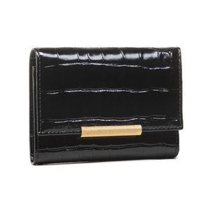 Coccinelle Malá dámska peňaženka HI8 Ari Croco Shiny Soft E2 HI8 11 10 01 Čierna vyobraziť