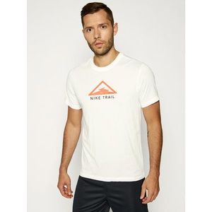 Nike Funkčné tričko Dri-FIT Tee Trail CT3857 Biela Standard Fit vyobraziť