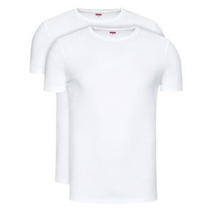 Levi's® 2-dielna súprava tričiek 905055001 Biela Regular Fit vyobraziť