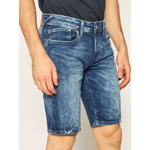 Pepe Jeans Džínsové šortky Hatch Short Gq9 PM800708 Tmavomodrá Slim Fit vyobraziť