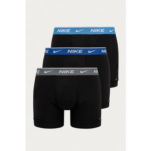 Boxerky Nike (3-pak) pánske, čierna farba vyobraziť