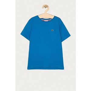 Detské tričko Lacoste jednofarebné vyobraziť