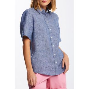 KOŠEĽA GANT D2. REG LINEN CHAMBRAY SS SHIRT vyobraziť