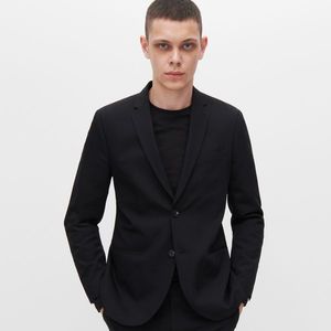 Reserved - Oblekové slim fit sako - Čierna vyobraziť