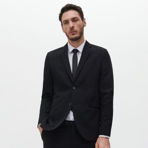 Reserved - Oblekové slim fit sako - Čierna vyobraziť