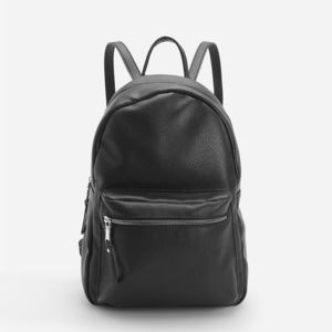 Reserved - Textúrovaný ruksak - Čierna vyobraziť