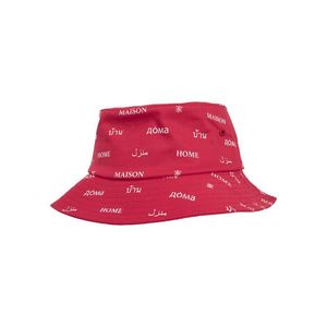 Klobúk MR.TEE Maison Bucket Hat Farba: red, Veľkosť: one size vyobraziť