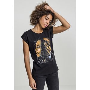 Dámske tričko MR.TEE Bob Marley Lion Face Tee Farba: black, Veľkosť: L vyobraziť