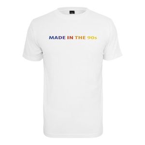 MR.TEE Pánske tričko Made In The 90s Tee Farba: white, Veľkosť: S vyobraziť