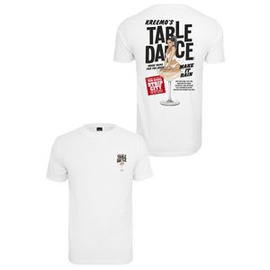 Pánske tričko MR.TEE Tabledance Tee Farba: white, Veľkosť: XS vyobraziť