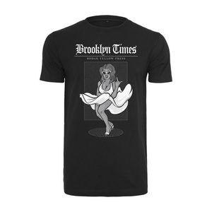 Pánske tričko MR.TEE Brooklyn Times Tee Farba: black, Veľkosť: XS vyobraziť