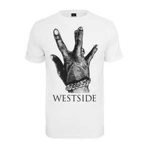 Pánske tričko MR.TEE Westside Connection 2.0 Tee Farba: white, Veľkosť: L vyobraziť