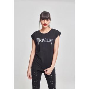 Dámske tričko MERCHCODE Ladies Trivium Logo Tee Farba: black, Veľkosť: XL vyobraziť