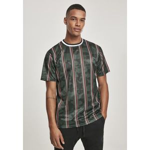 Pánske tričko SOUTHPOLE Thin Vertical Stripes AOP T-Shirt Farba: green, Veľkosť: L vyobraziť
