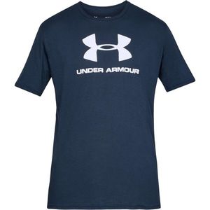 Pánske tričko Under Armour Sportstyle Logo Navy Academy Veľkosť: M vyobraziť