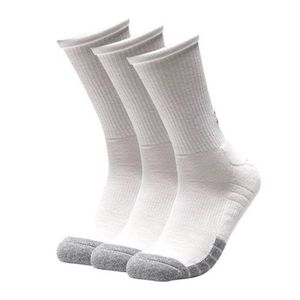 Ponožky Under Armour Heatgear Crew White Steel Sock 3-Pack Veľkosť: M vyobraziť